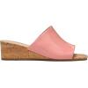 imageNYDJ Womens Comfortable And Designer Slipon Mules In Wedge HeelsBlush Pink