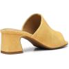 imageNYDJ Womens Comfortable And Designer Slipon Mules In Wedge HeelsSuede Honey Gold