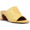 imageNYDJ Womens Comfortable And Designer Slipon Mules In Wedge HeelsSuede Honey Gold