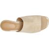 imageNYDJ Womens Comfortable And Designer Slipon Mules In Wedge HeelsSuede Sand
