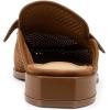imageNYDJ Womens Tillie Loafer Flat MuleCognac