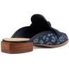 imageNYDJ Womens Tillie Loafer Flat MuleLeopard Print Denim