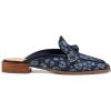 imageNYDJ Womens Tillie Loafer Flat MuleLeopard Print Denim