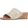 imageNYDJ Womens Claudine Metallic SuedePewter