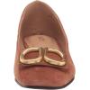 imageNYDJ Womens Faiza Suede Ballet FlatCognac