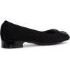 imageNydj Womens Baran Ballerina FlatBlack