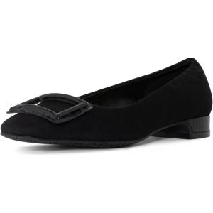 imageNydj Womens Baran Ballerina FlatBlack