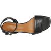 imageNYDJ Womens Georgia Heeled SandalSnake Print Leather Black