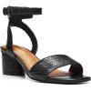 imageNYDJ Womens Georgia Heeled SandalSnake Print Leather Black