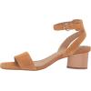 imageNYDJ Womens Georgia Heeled SandalSuede Cognac