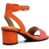 imageNYDJ Womens Georgia Heeled SandalSuede Watermelon