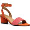 imageNYDJ Womens Georgia Heeled SandalSuede Watermelon