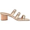 imageNYDJ Womens Giacomo heeled SandalNappa Leather Gold