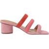 imageNYDJ Womens Giacomo heeled SandalSuede Blush Pink