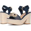 imageNYDJ Womens Houston Heeled SandalIndigo