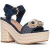 imageNYDJ Womens Houston Heeled SandalIndigo