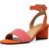 imageNYDJ Womens Georgia Heeled SandalSuede Watermelon