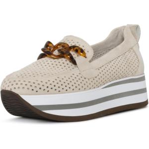 imageNYDJ Womens Fern SuedeLight Taupe