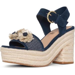 imageNYDJ Womens Houston Heeled SandalIndigo