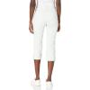 imageNYDJ Womens Marilyn Straight Crop Cuff Jeans  Cropped Slimming JeansDesert Dew