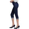 imageNYDJ Womens Marilyn Straight Crop Cuff Jeans  Cropped Slimming JeansRinse 1