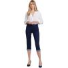 imageNYDJ Womens Marilyn Straight Crop Cuff Jeans  Cropped Slimming JeansRinse 1