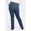 imageNYDJ Womens Size Marilyn Straight Ankle Jeans  Slimming ampamp Flattering Fit Cooper 14 Plus