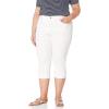imageNYDJ Womens Marilyn Crop CuffOptic White