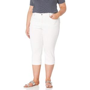 imageNYDJ Womens Marilyn Crop CuffOptic White