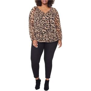 imageNYDJ Womens Plus Size Peasant BlouseWildcat