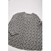 imageNYDJ Womens 34 Sleeve Pintuck BlouseClambake Black