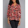 imageNYDJ Womens 34 Sleeve Pintuck BlouseLilydale
