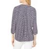 imageNYDJ Womens 34 Sleeve Pintuck BlouseNautical Hearts