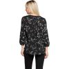 imageNYDJ Womens 34 Sleeve Pintuck BlouseNellie Valley