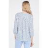 imageNYDJ Womens 34 Sleeve Pintuck BlousePiper Dots