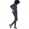 imageNYDJ Womens 34 Sleeve Pintuck BlousePisco Polka Dot
