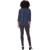 imageNYDJ Womens 34 Sleeve Pintuck BlousePisco Polka Dot