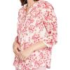 imageNYDJ Womens 34 Sleeve Pintuck BlouseSummer Wind