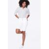 imageNYDJ Womens Petite Briella Jean Shorts with Roll Cuffs  Slimming ampamp Flattering FitOptic White