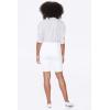 imageNYDJ Womens Petite Briella Jean Shorts with Roll Cuffs  Slimming ampamp Flattering FitOptic White