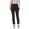 imageNYDJ Womens Petite Size Alina Skinny Convertible Ankle JeansBlack