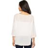 imageNYDJ Womens Petite Size Serra SweaterMacaronOptic White