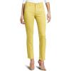 imageNYDJ Womens Petite Size Alisha Fitted Ankle JeansButtercream