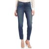 imageNYDJ Womens Petite Size Uplift Alina Skinny Jeans in Future Fit DenimSanta Barbara Wash