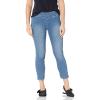imageNYDJ Womens Petite Skinny Ankle Pullon Jeans  Slimming ampamp Flattering FitClean Brickell