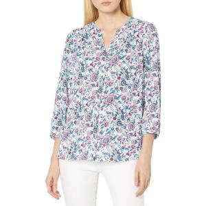 imageNYDJ Womens 34 Sleeve Pintuck BlouseElmhurst Park