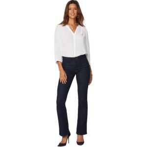imageNYDJ Womens Petite Barbara Bootcut JeansRinse