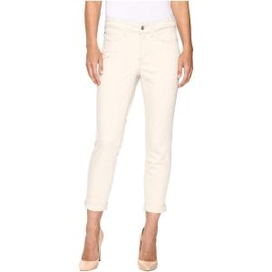 imageNYDJ Womens Petite Size Alina Skinny Convertible Ankle JeansClay