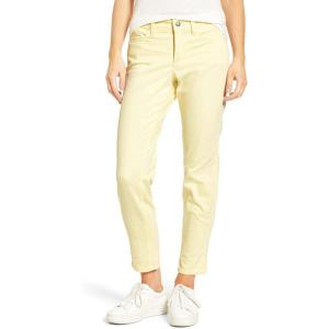 imageNYDJ Womens Petite Size Alina Skinny Convertible Ankle JeansHoneysuckle