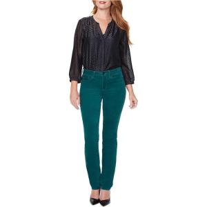 imageNYDJ Womens Petite Sheri Slim Jeans  Slimming ampamp Flattering FitMountain Pine